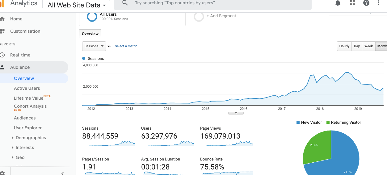 Visitor Analysis Report